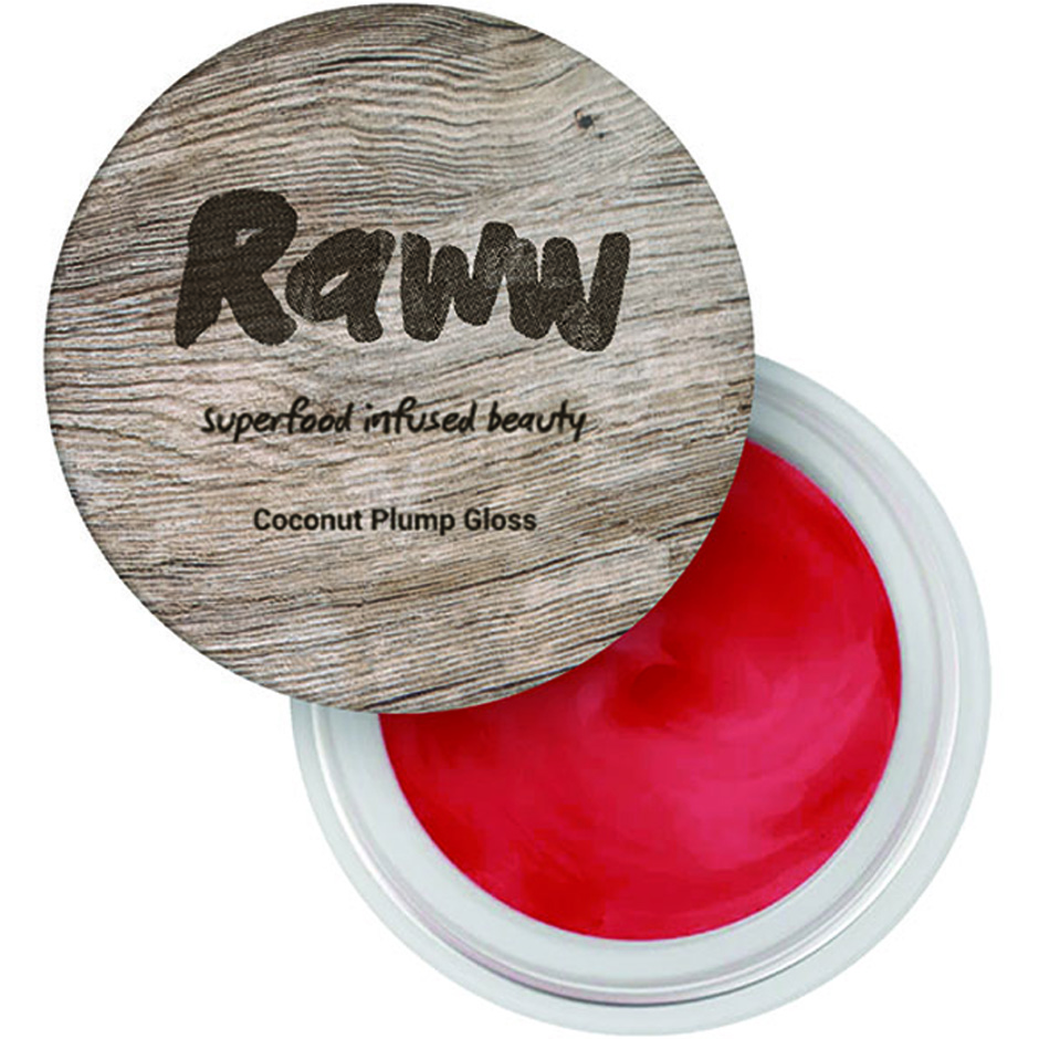 Coconut Plump Gloss, 8 g Raww Cosmetics Huulikiilto