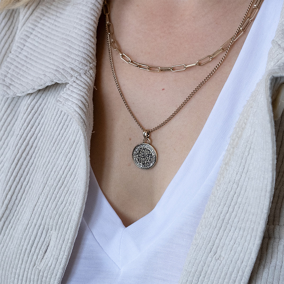 Coins Of Relief Double Necklace