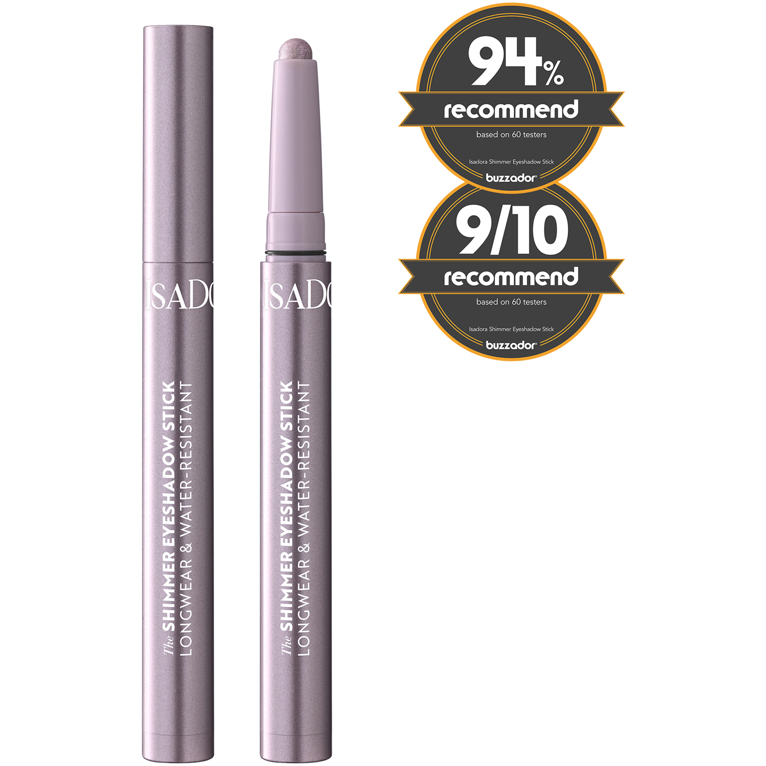 The Shimmer Eyeshadow Stick Longwear & Water-Resistant