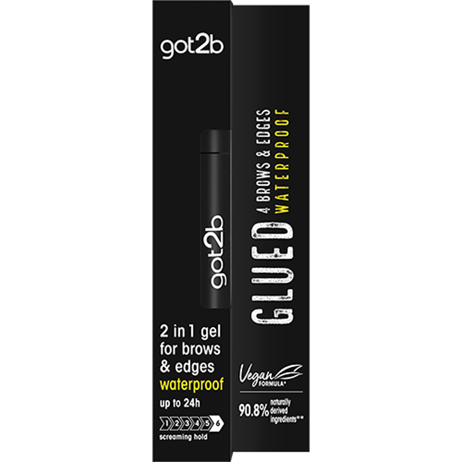 got2b by Schwarzkopf Glued 2-in-1 Gel 4 Brows & Edges Waterproof 16 ml