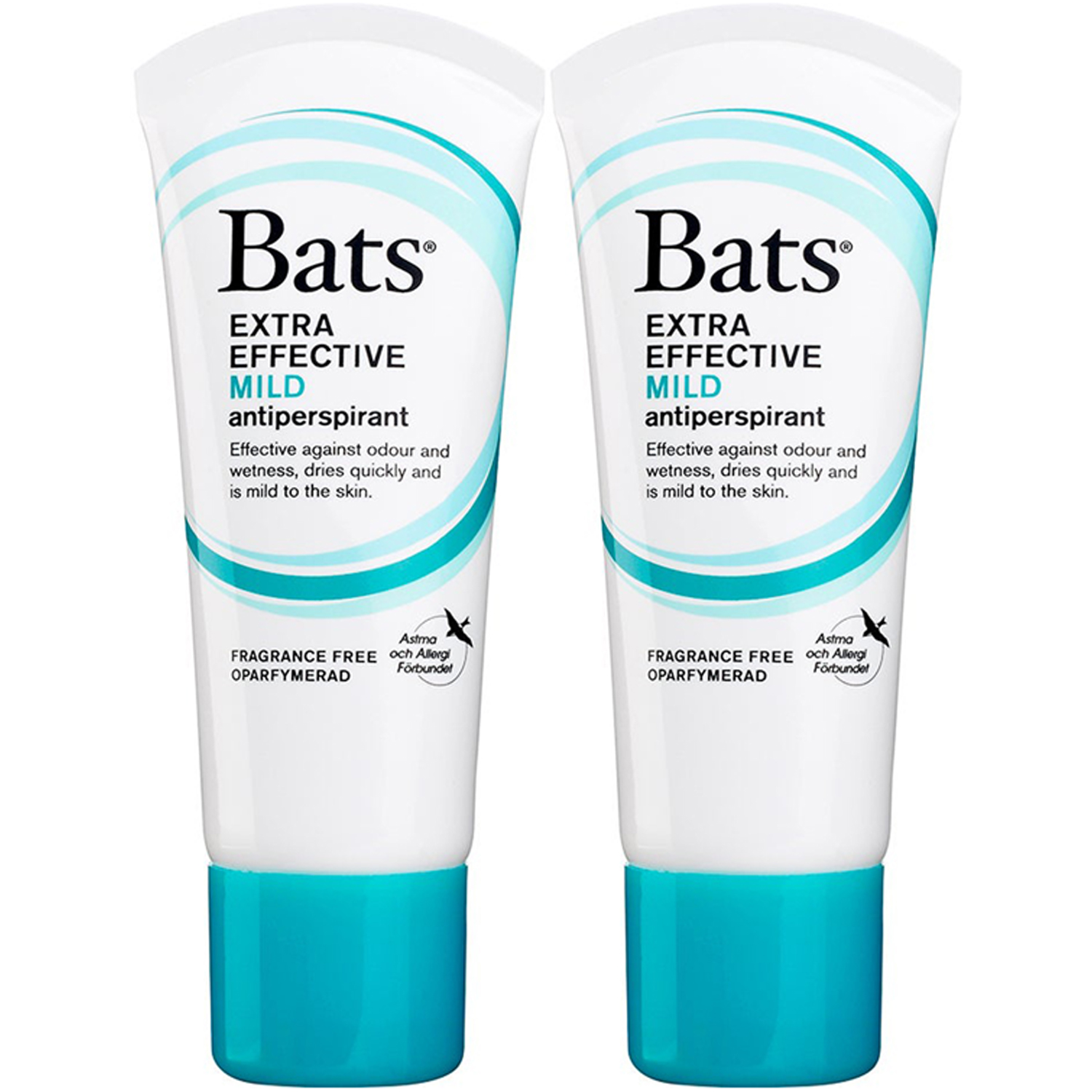 Bats Duo Extra Effective Mild Antiperspirant Unperfumed