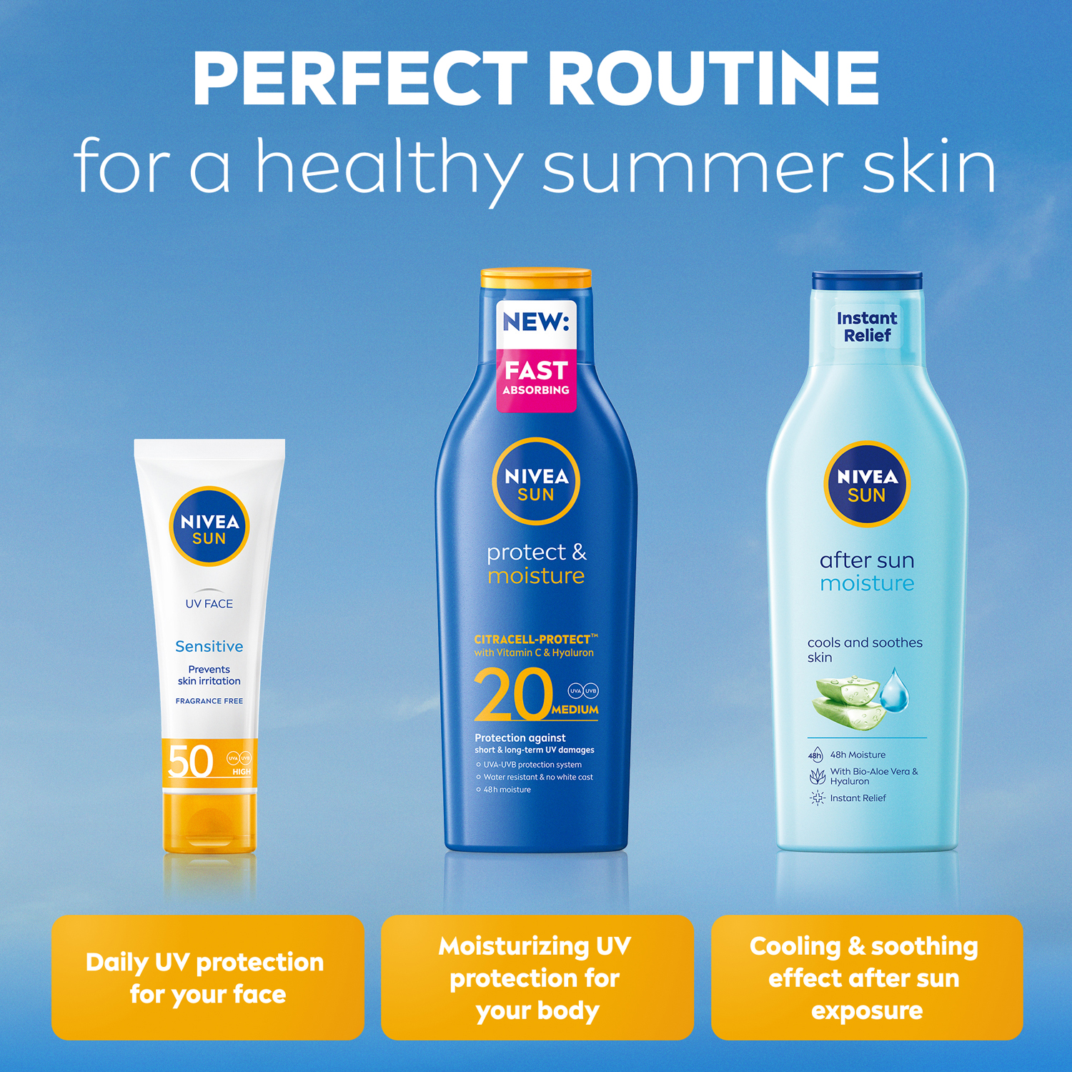 Protect & Moisture Sun Lotion SPF20