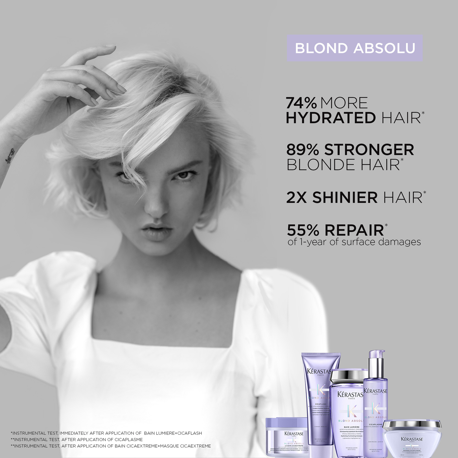 Blond Absolu with Elixir Ultime