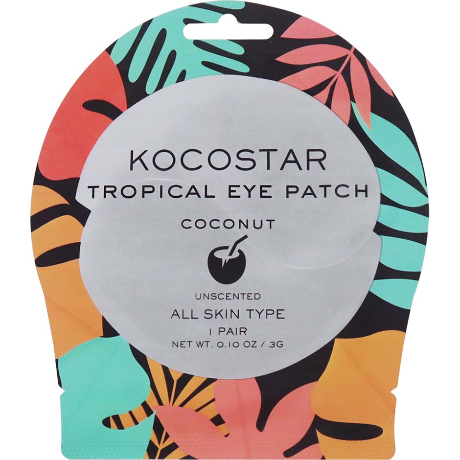 Tropical Eye Patch Coconut 1 pair, 11 g Kocostar Silmänympärysvoiteet