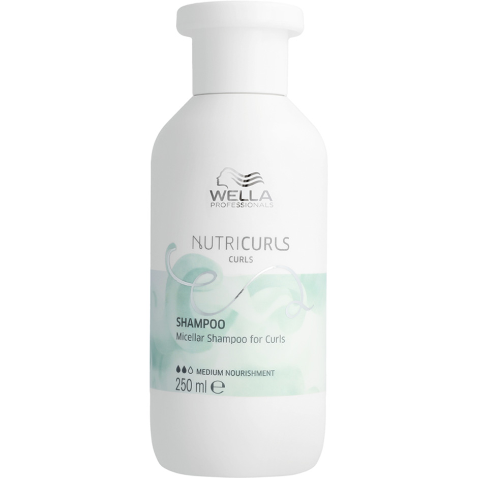 NUTRICURLS Micellar Shampoo for Curls, 250 ml Wella Shampoo