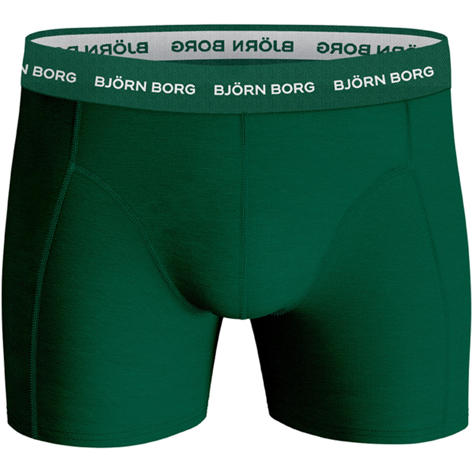 Cotton Stretch Boxer 5p Multipack Black/Green