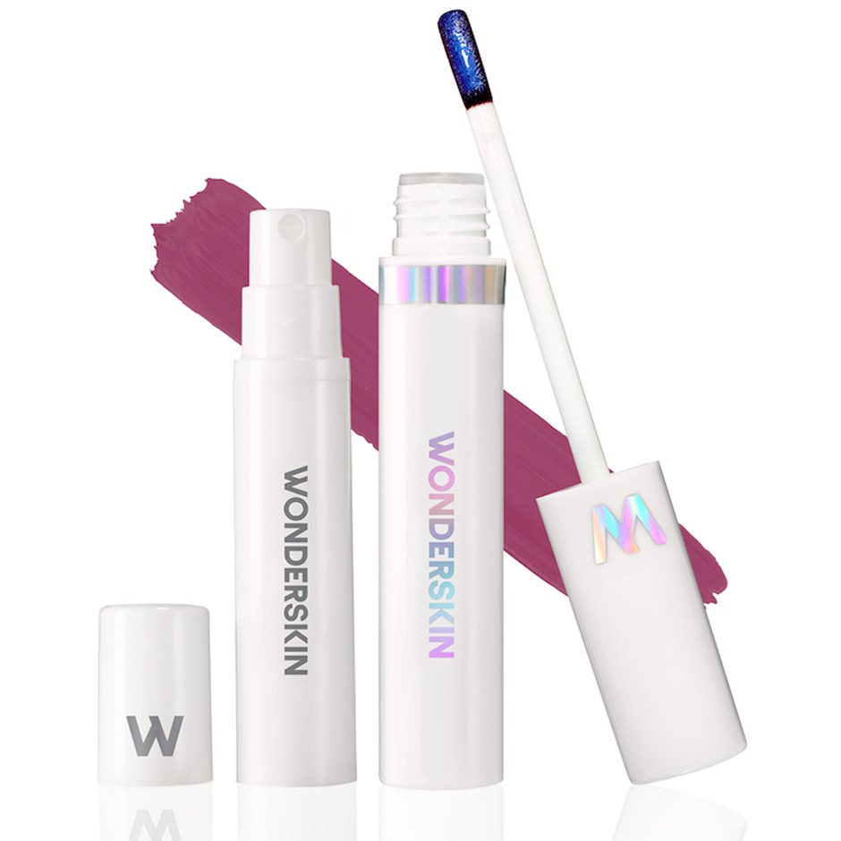 Wonderskin Wonder Blading Peel & Reveal Lip Stain Kit Bella (Mauve) - 4 ml