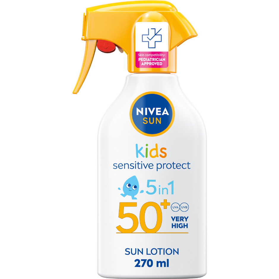 NIVEA Kids Sensitive Protect & Play Sun Spray SPF50+ - 270 ml