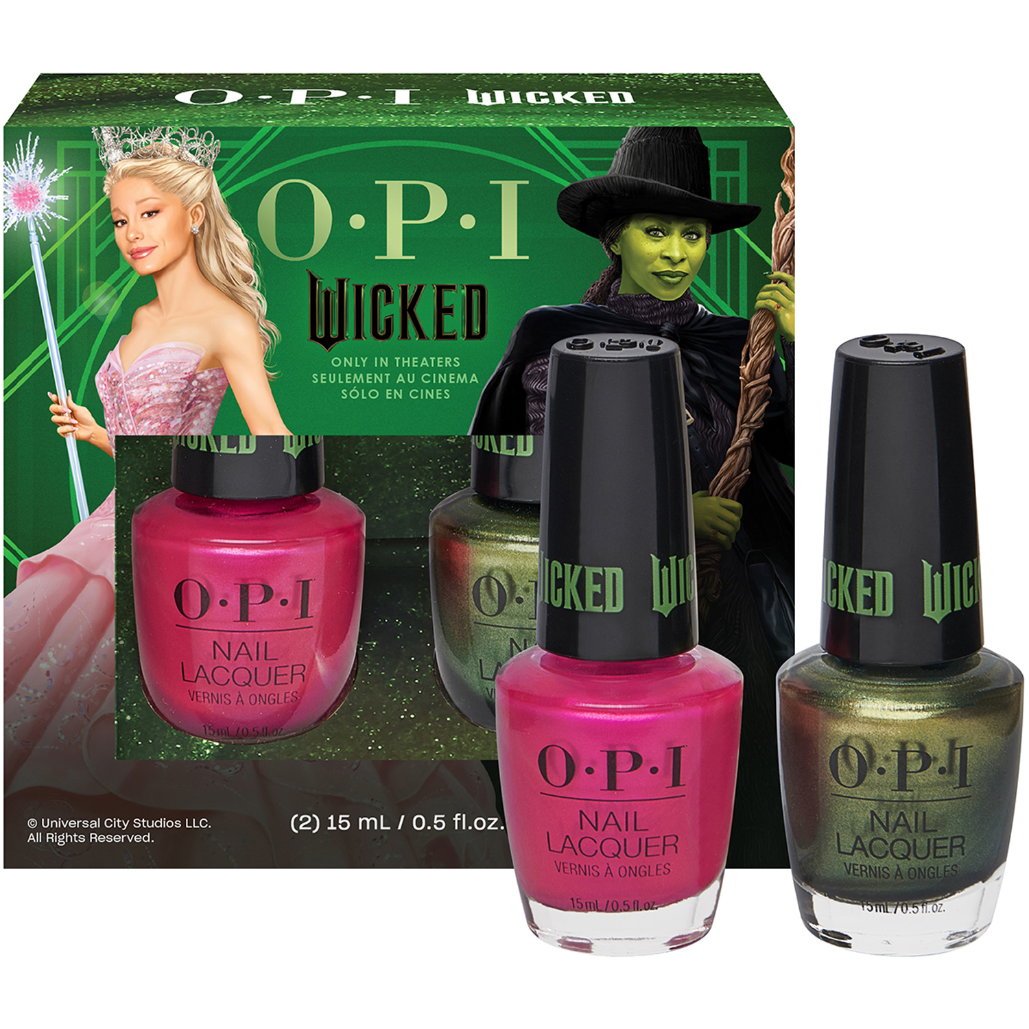 OPI OPI x Wicked Nail Lacquer Holiday Collection Duo Pack - 1 pcs