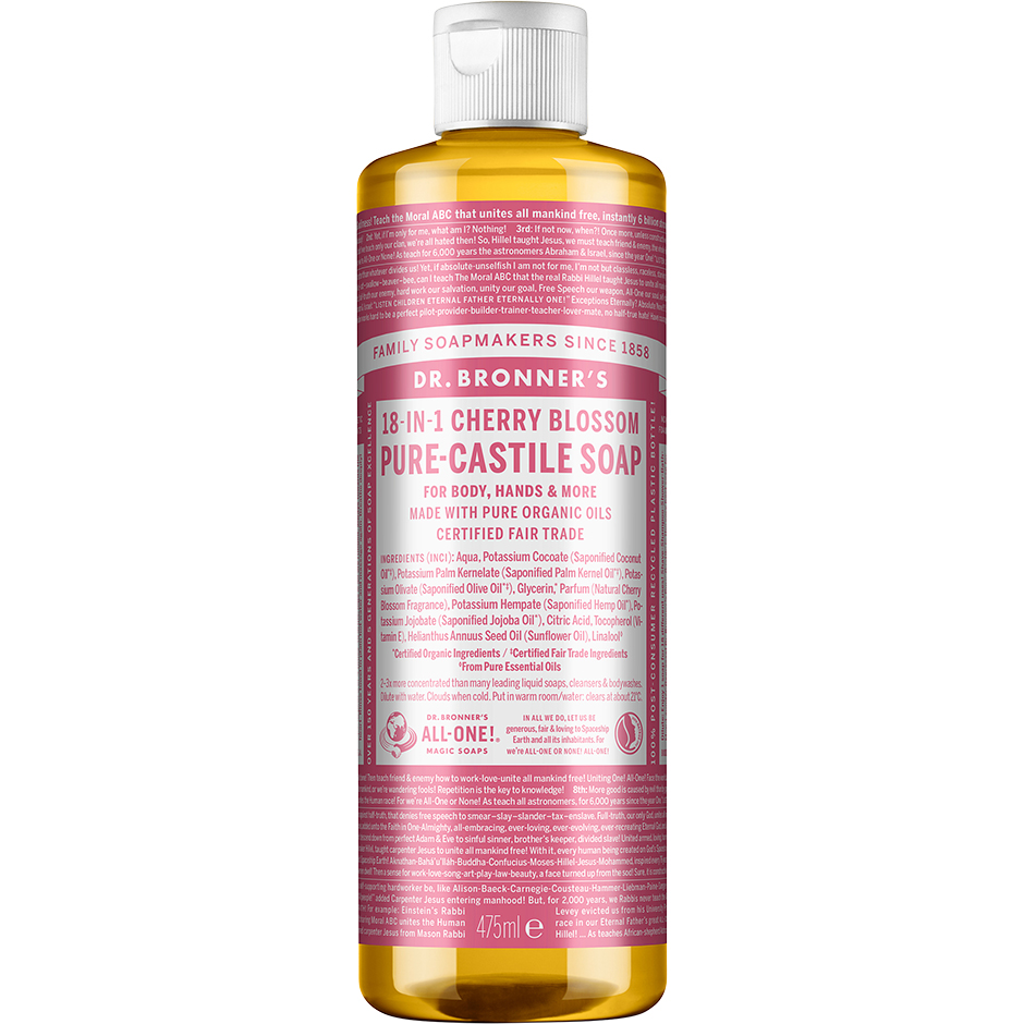 Dr. Bronner's Pure Castile Liquid Soap Cherry Blossom - 475 ml