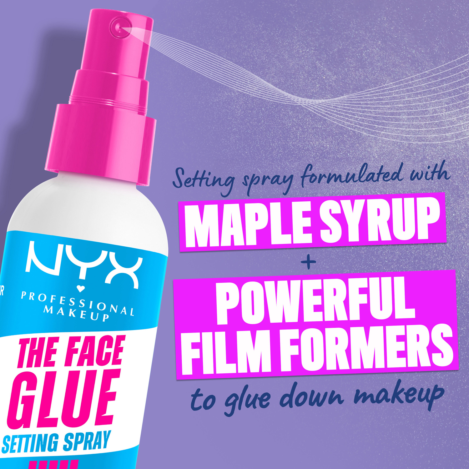 The Face Glue Setting Spray