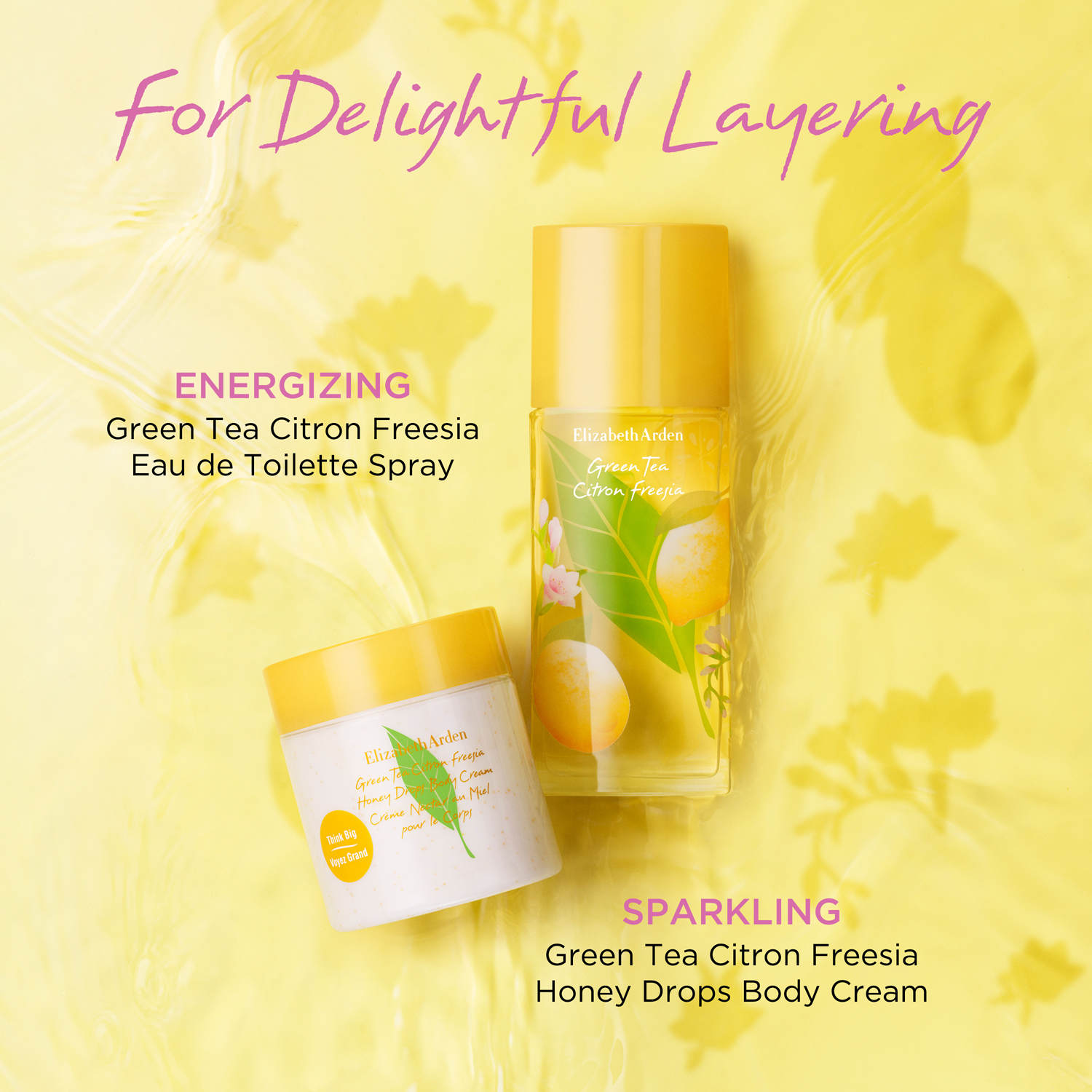 Green Tea Citron Freesia Body Cream