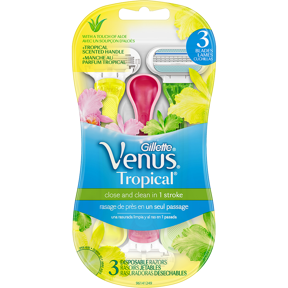 Gillette Venus Tropical Disposable 3-Pack - pcs 1