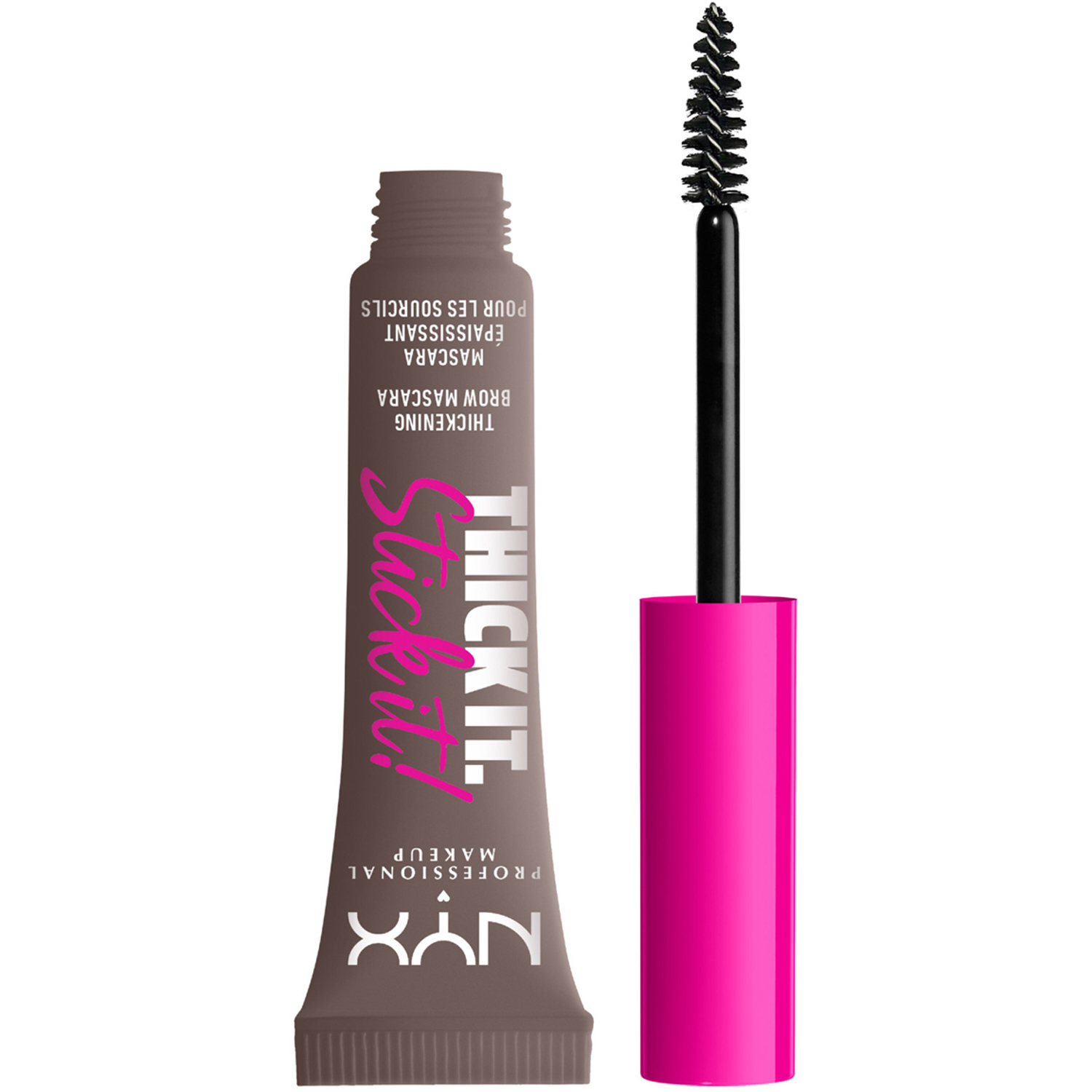 Thick it. Stick it! Brow Mascara