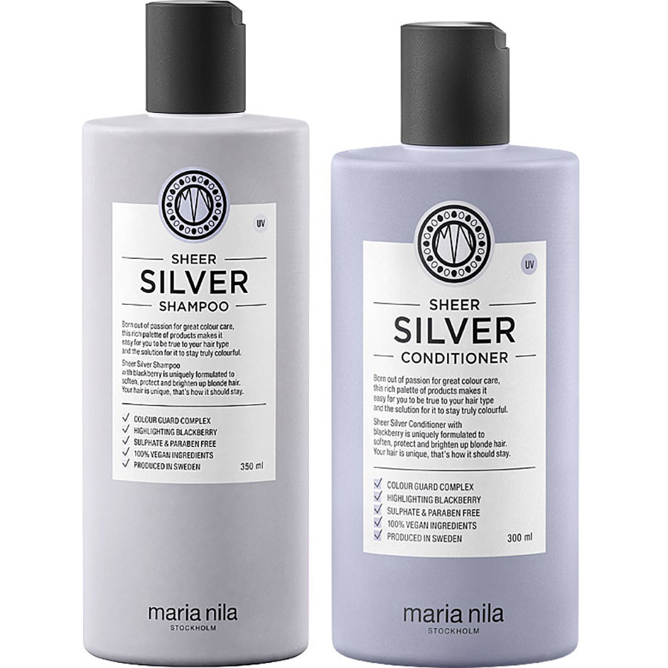 Sheer Silver Duo, Maria Nila Hiustenhoito