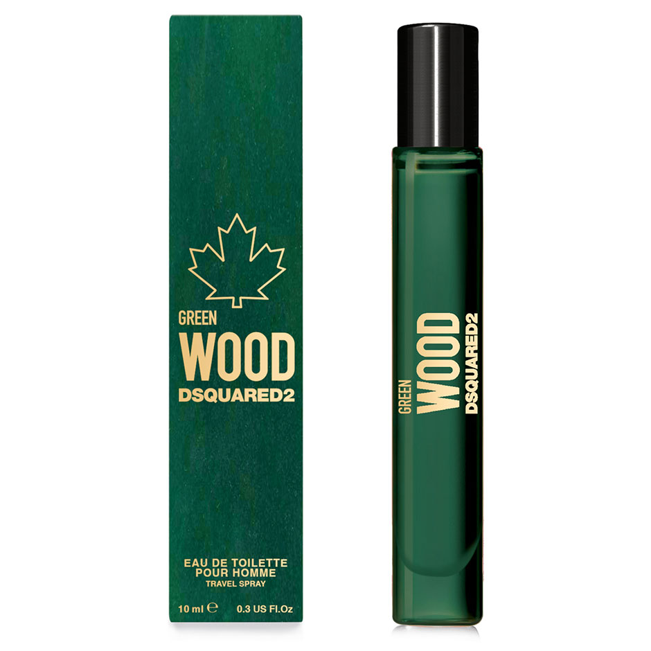 Travel Spray Red & Green Wood Gift