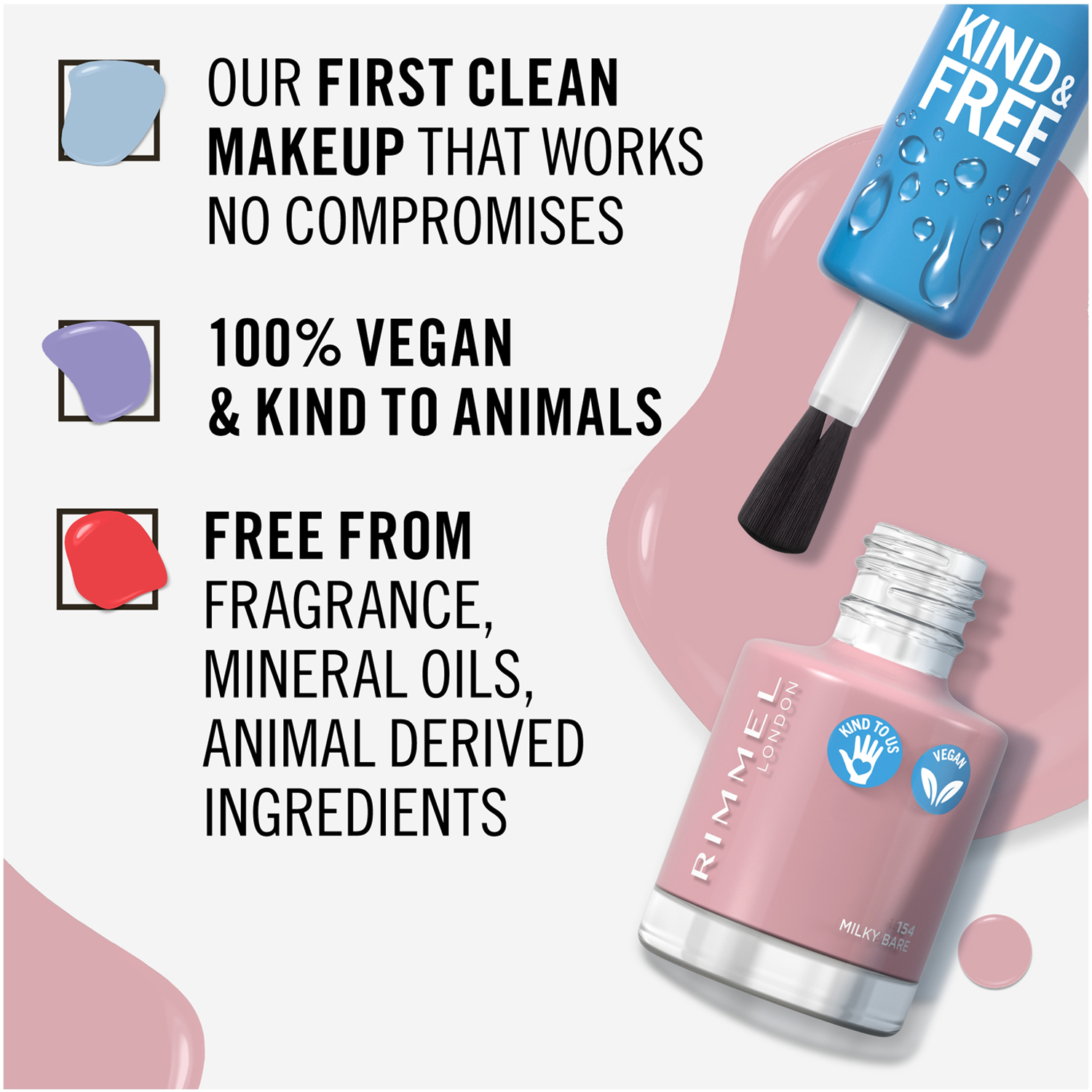 Kind & Free Clean Nail Polish