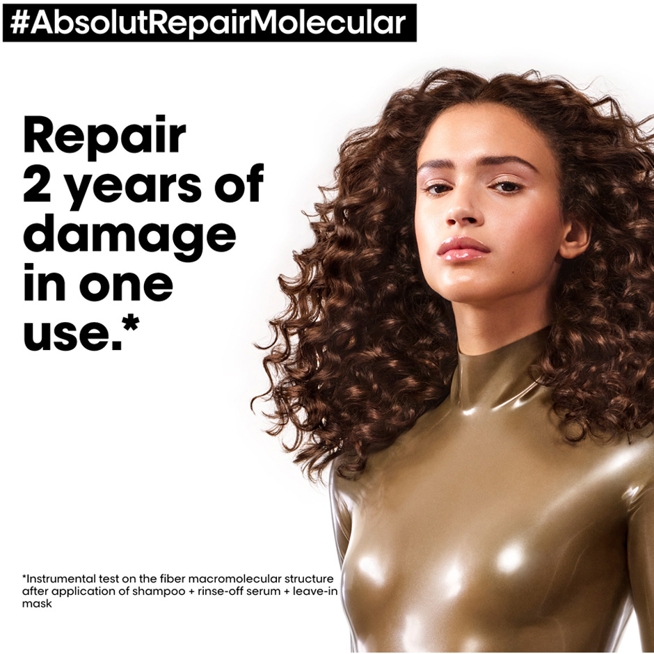 Absolut Repair Molecular Shampoo & Rinse-Out Serum