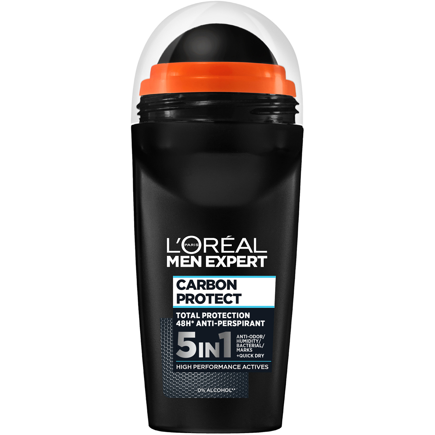 L'Oréal Paris Men Expert Carbon Protect 5-in-1 Roll-On Deodorant - 50 ml