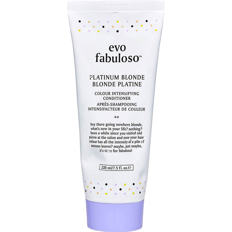 Fabuloso Colour Intensifying Conditioner - Platinum Blonde, 220 ml evo Hiusnaamiot