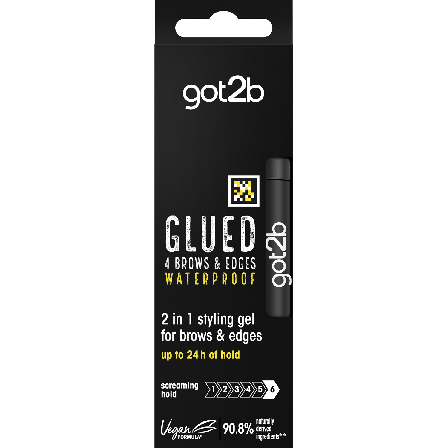 Glued 2-in-1 Gel 4 Brows & Edges Waterproof