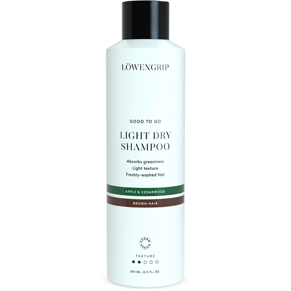 Löwengrip Good To Go Light Dry Shampoo For Brown Hair, 250 ml Löwengrip Kuivashampoot