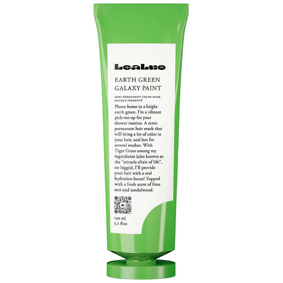 Galaxy Paint Earth Green, 150 ml LeaLuo Poispestävä hiusväri