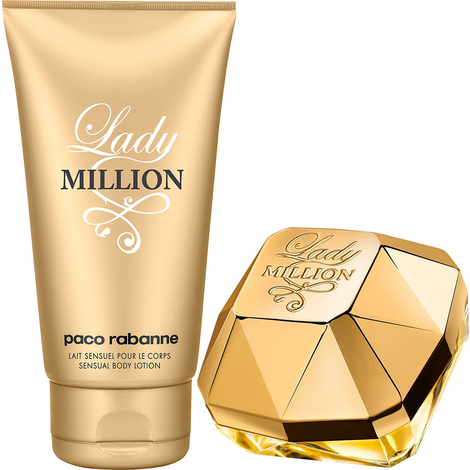 Rabanne Lady Million Duo EdP 50ml, Body Lotion 200ml - 250 ml