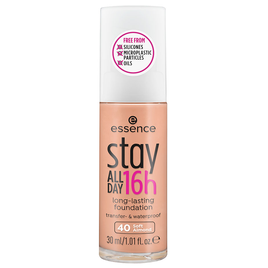 essence Stay All Day 16h Long-Lasting Foundation 40 Soft Almond - 30 ml