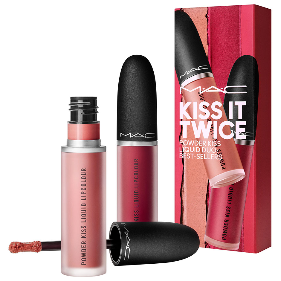 Kiss It Twice Powder Kiss Liquid Duo: Best Sellers, MAC Cosmetics Huulikiilto