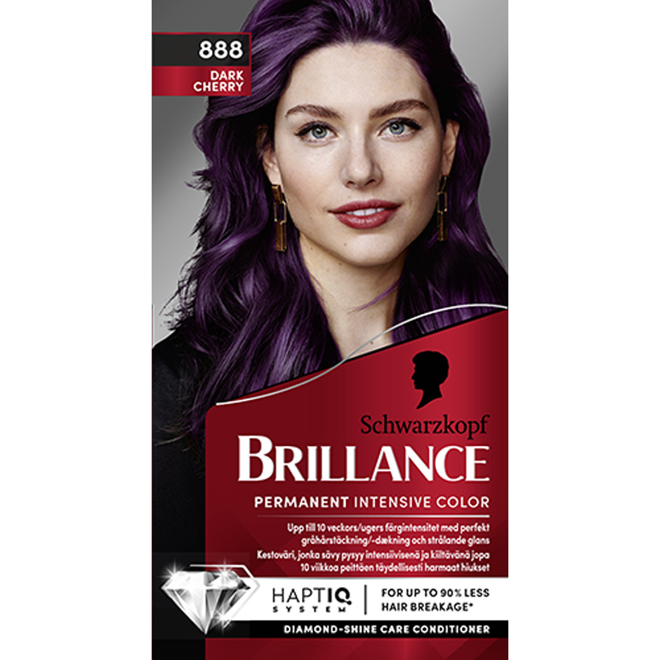 Schwarzkopf Brillance Permanent Intensive Color 888 Dark Cherry - 1 pcs