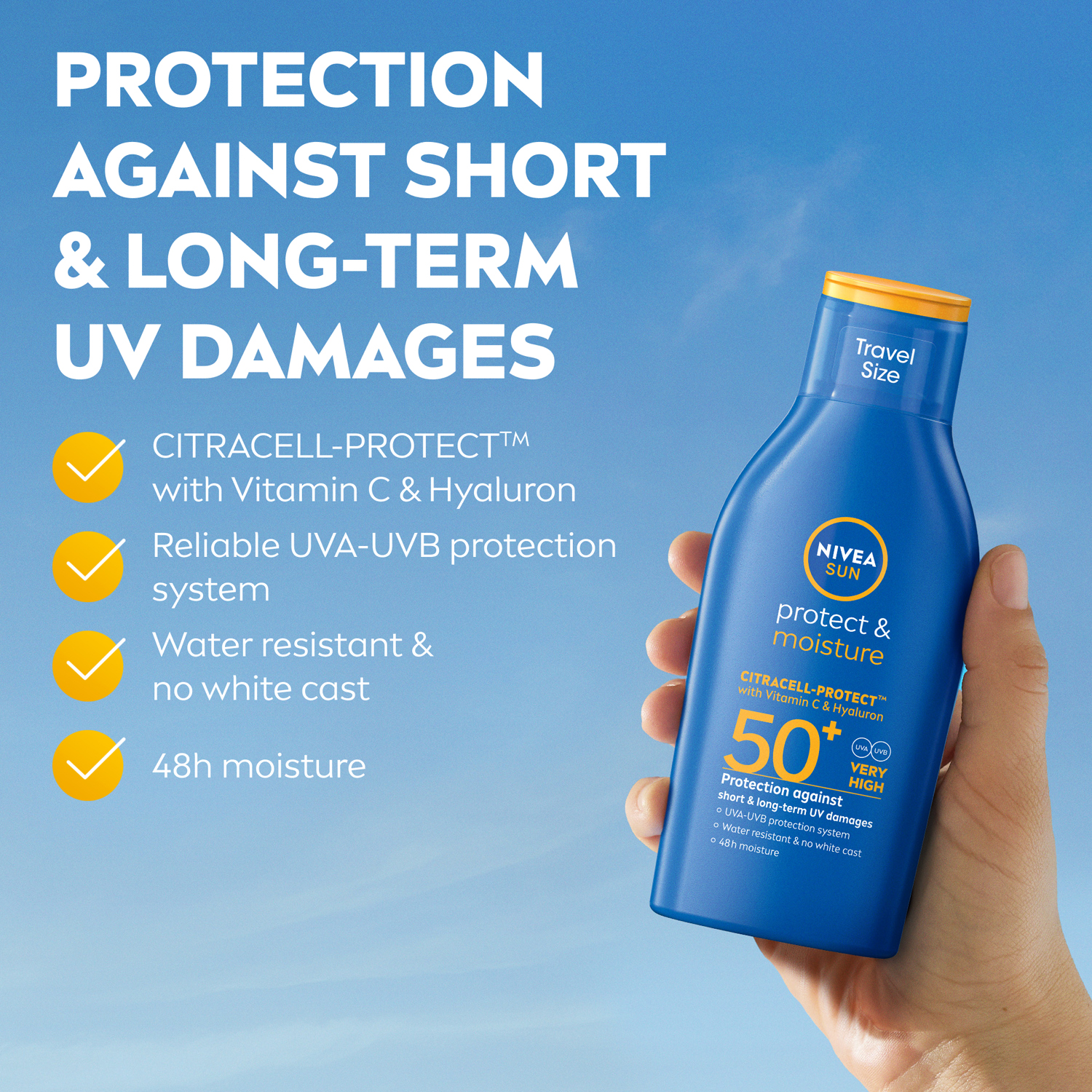 Sun Protect & Moisture Lotion SPF50+