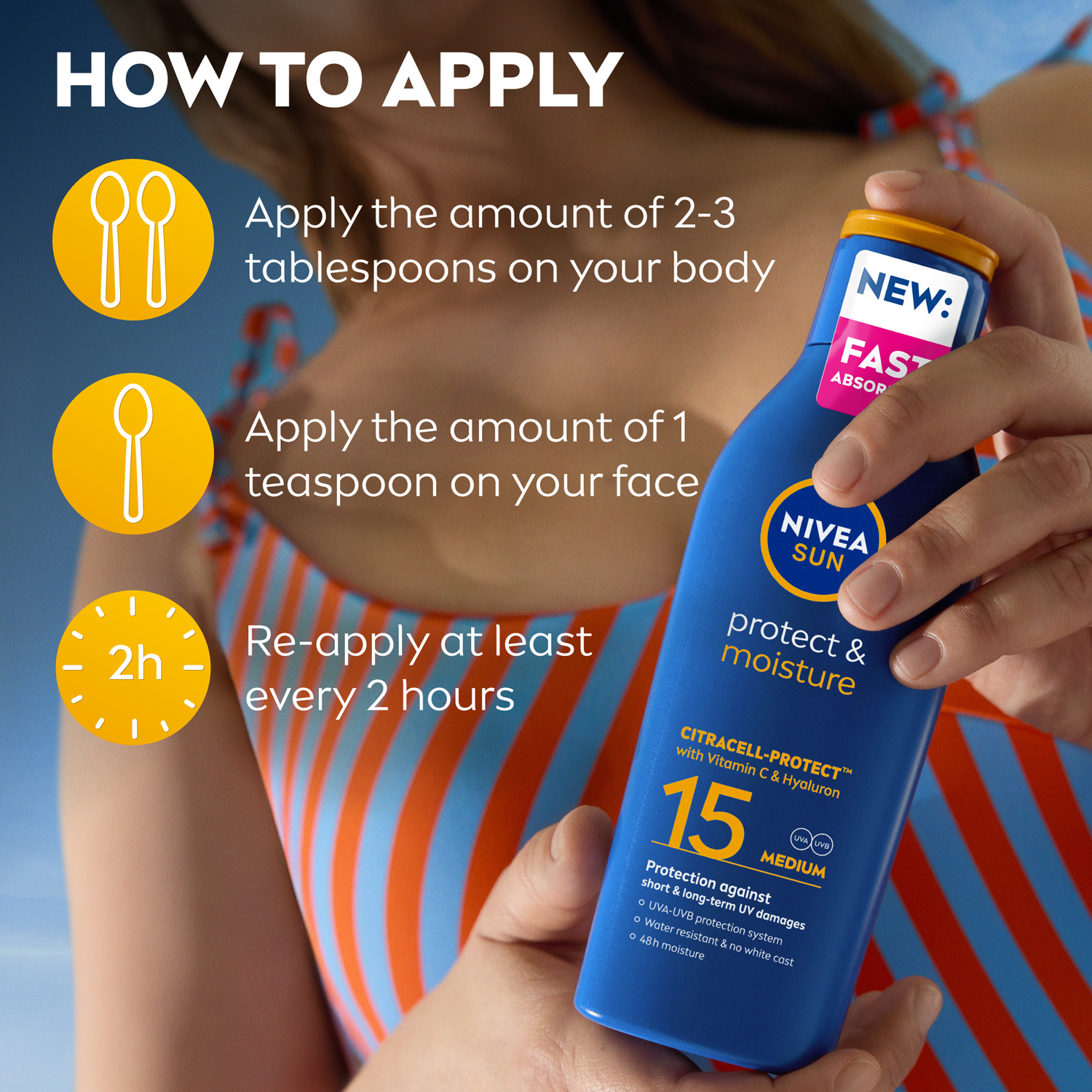 Protect & Moisture Sun Lotion SPF15