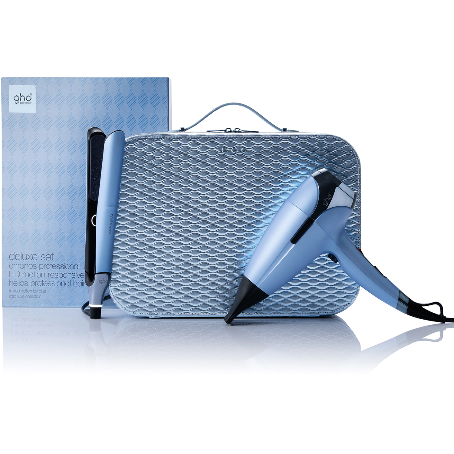 ghd Chronos & Helios Deluxe Icy Blue Limited Edition - 1 pcs