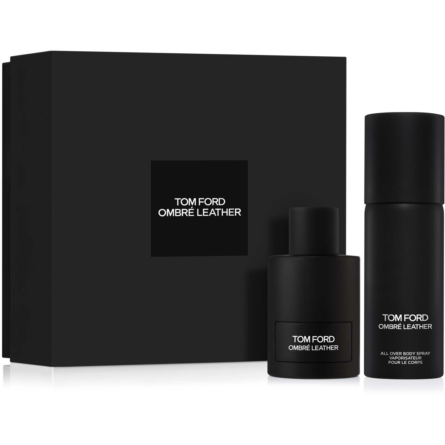 Ombré Leather Eau De Parfum Set With All Over Body Spray