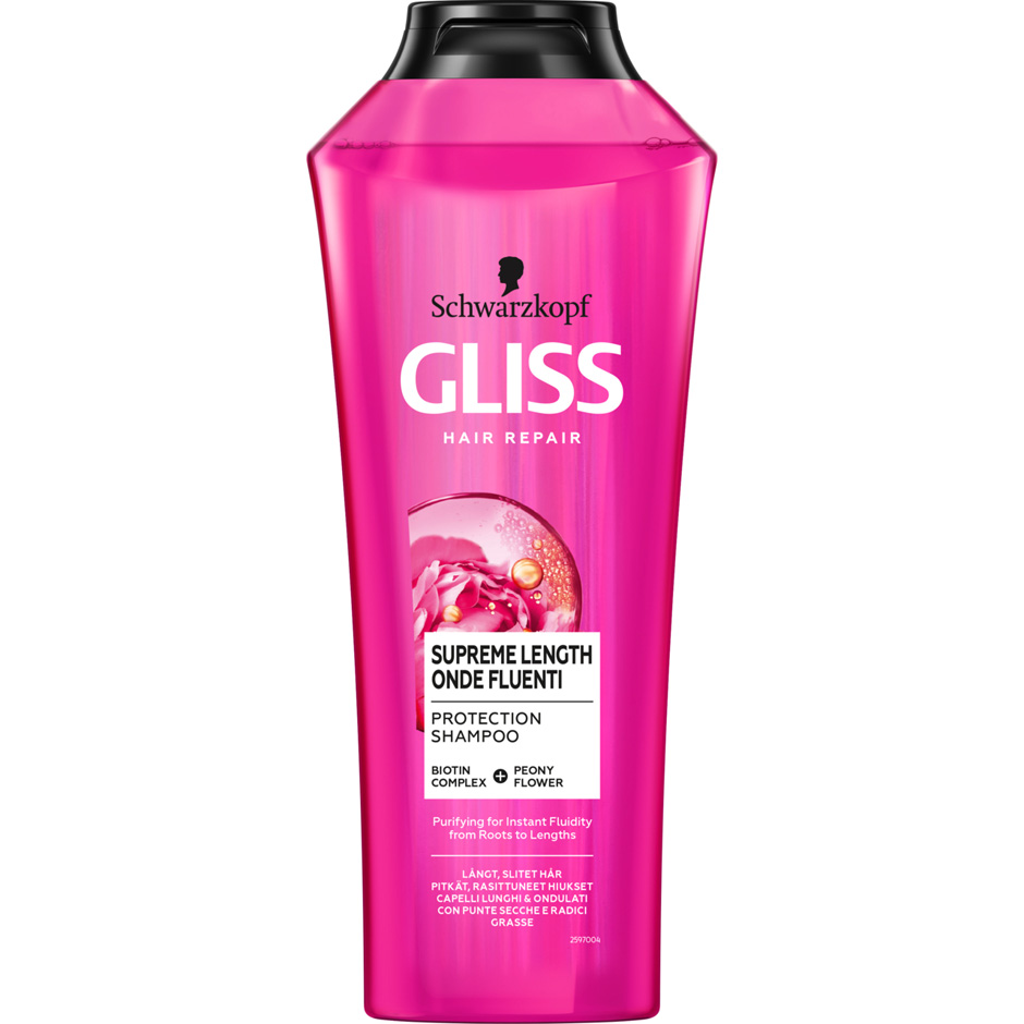 Gliss Shampoo Supreme Length, 400 ml Schwarzkopf Shampoo