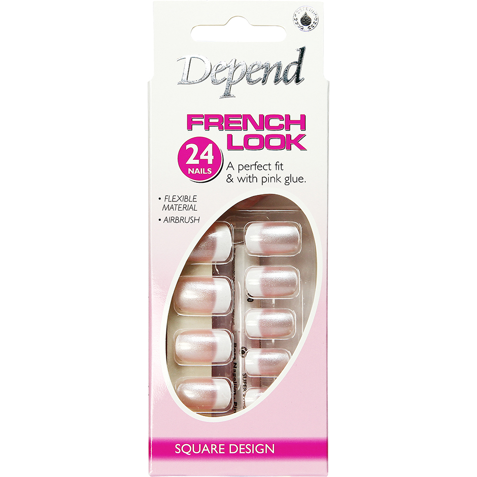 French Look 11 Artificial Nails