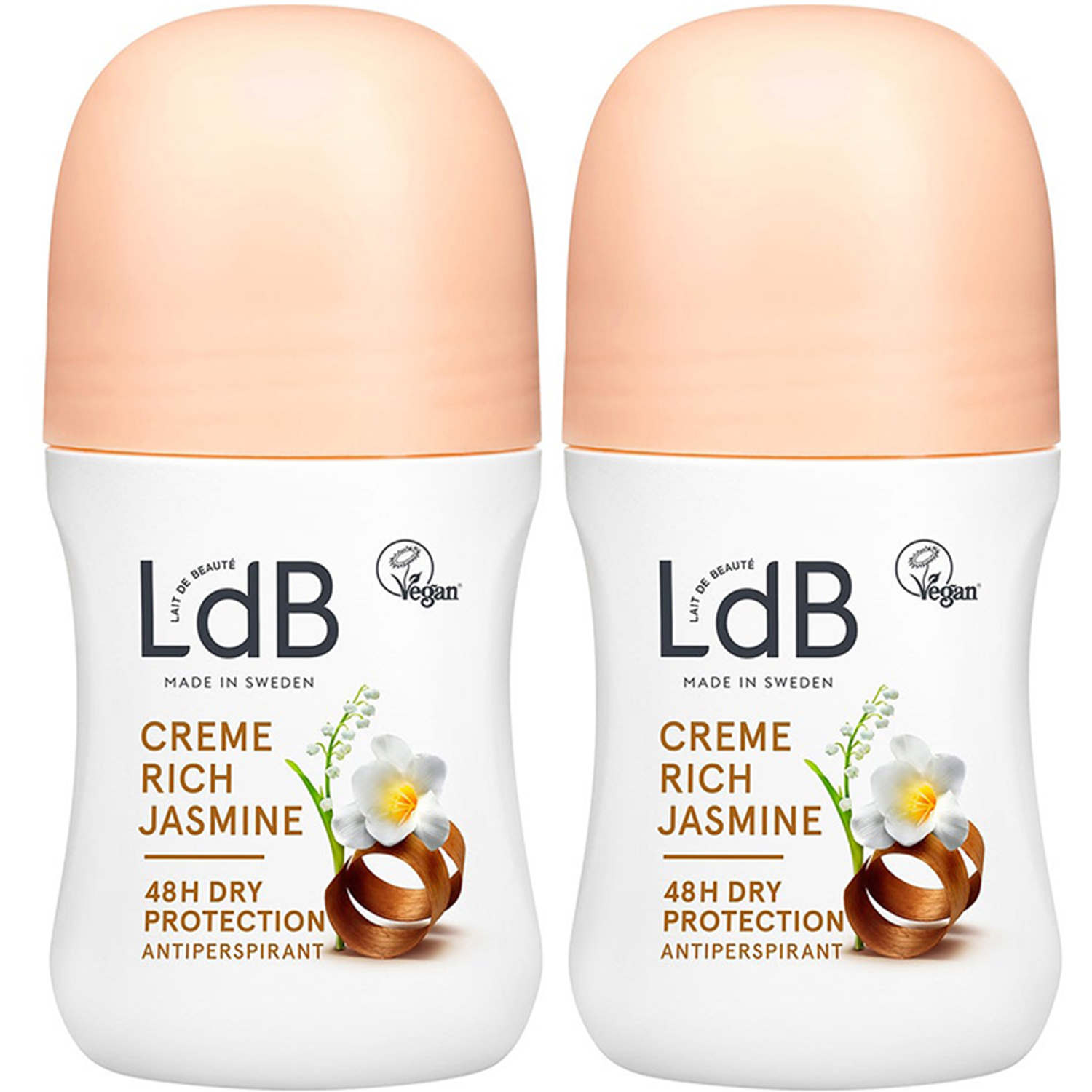 LdB Duo Deo 48h Creme Rich Jasmine