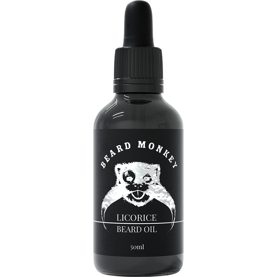 Licorice Beard Oil, 50 ml Beard Monkey Partaöljy ja partavaha