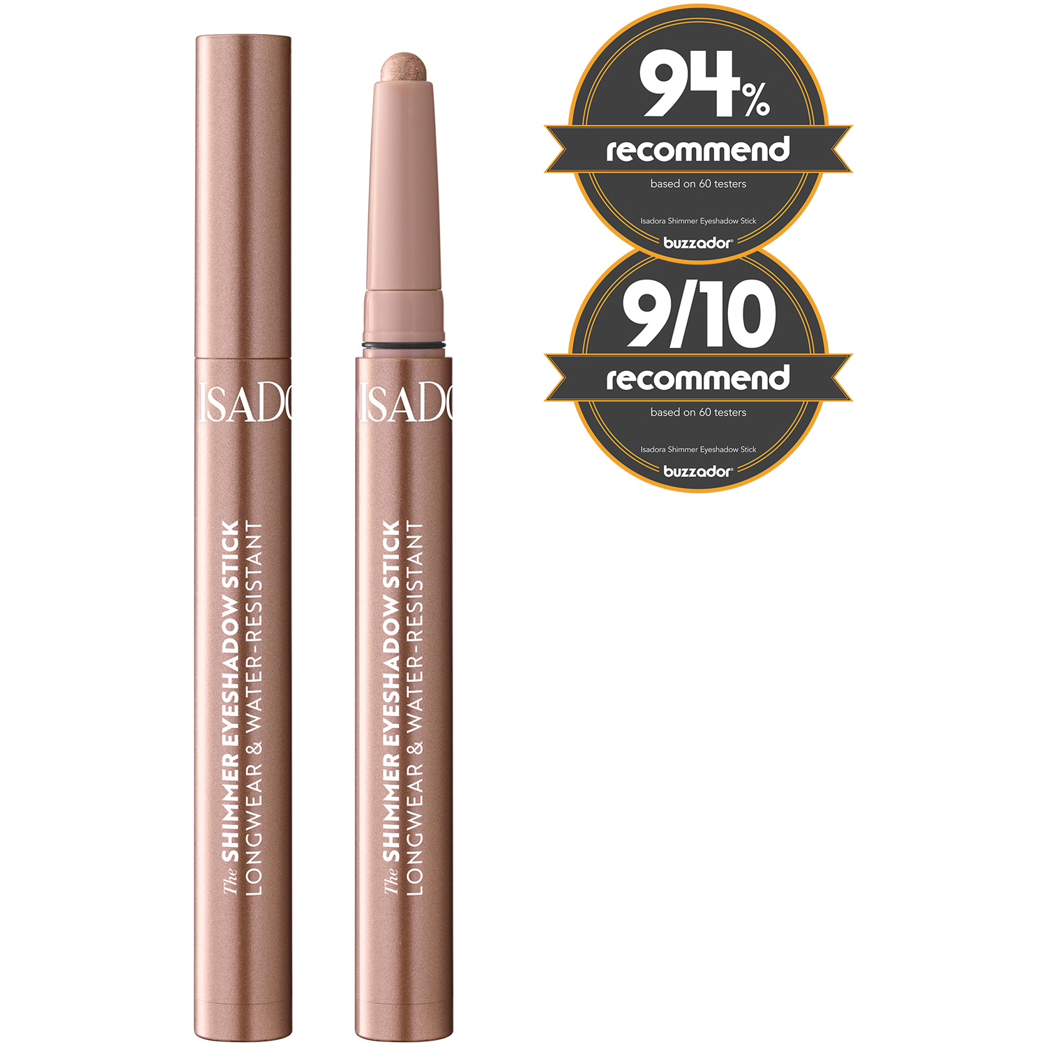 The Shimmer Eyeshadow Stick Longwear & Water-Resistant