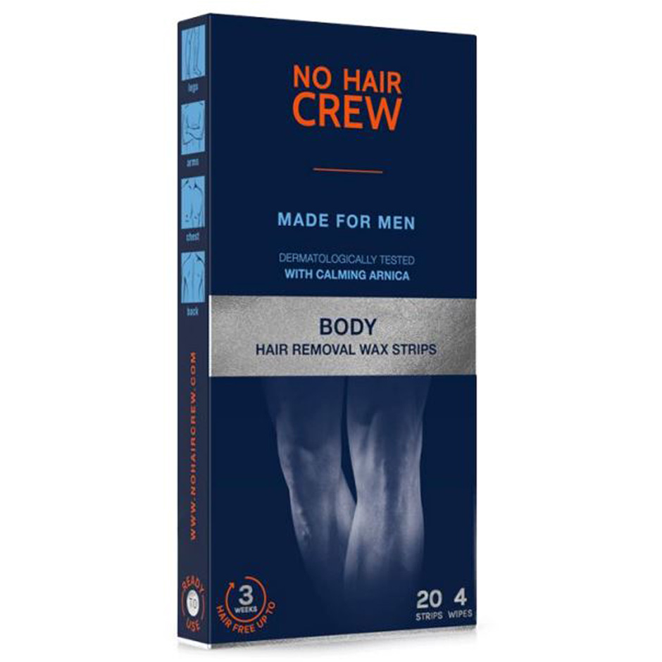 No Hair Crew Hair Removal Wax Strips