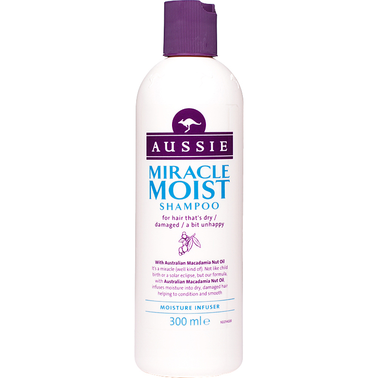 Aussie Miracle Moist Shampoo - 300 ml