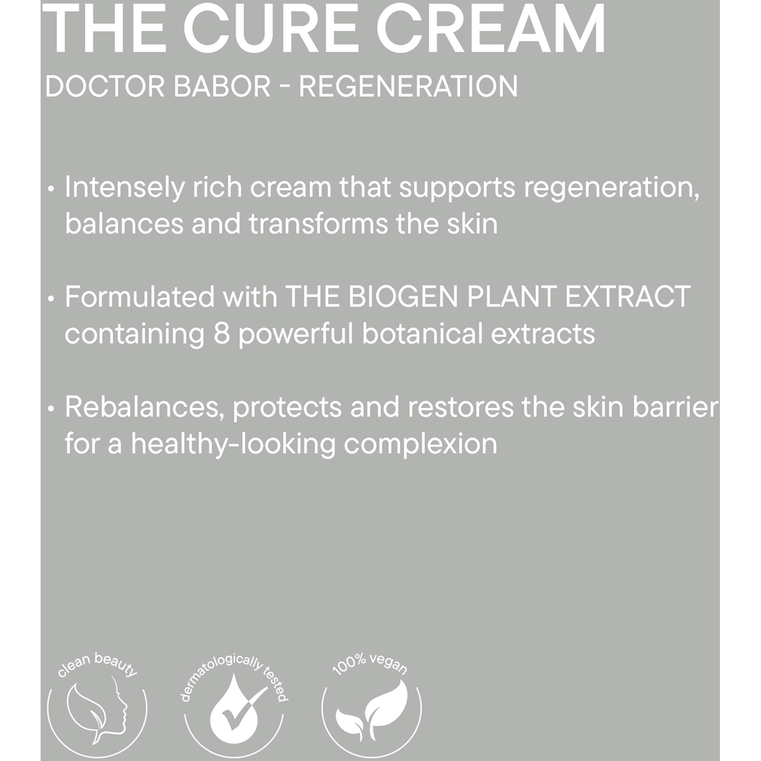 The Cure Cream