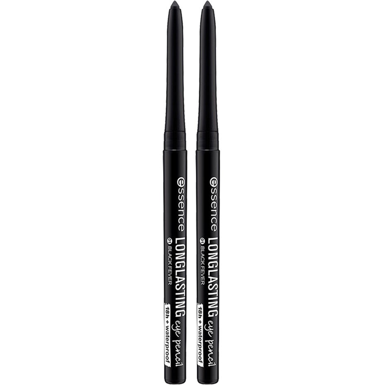 essence Duo Long-Lasting Eye Pencil 01 Black Fever