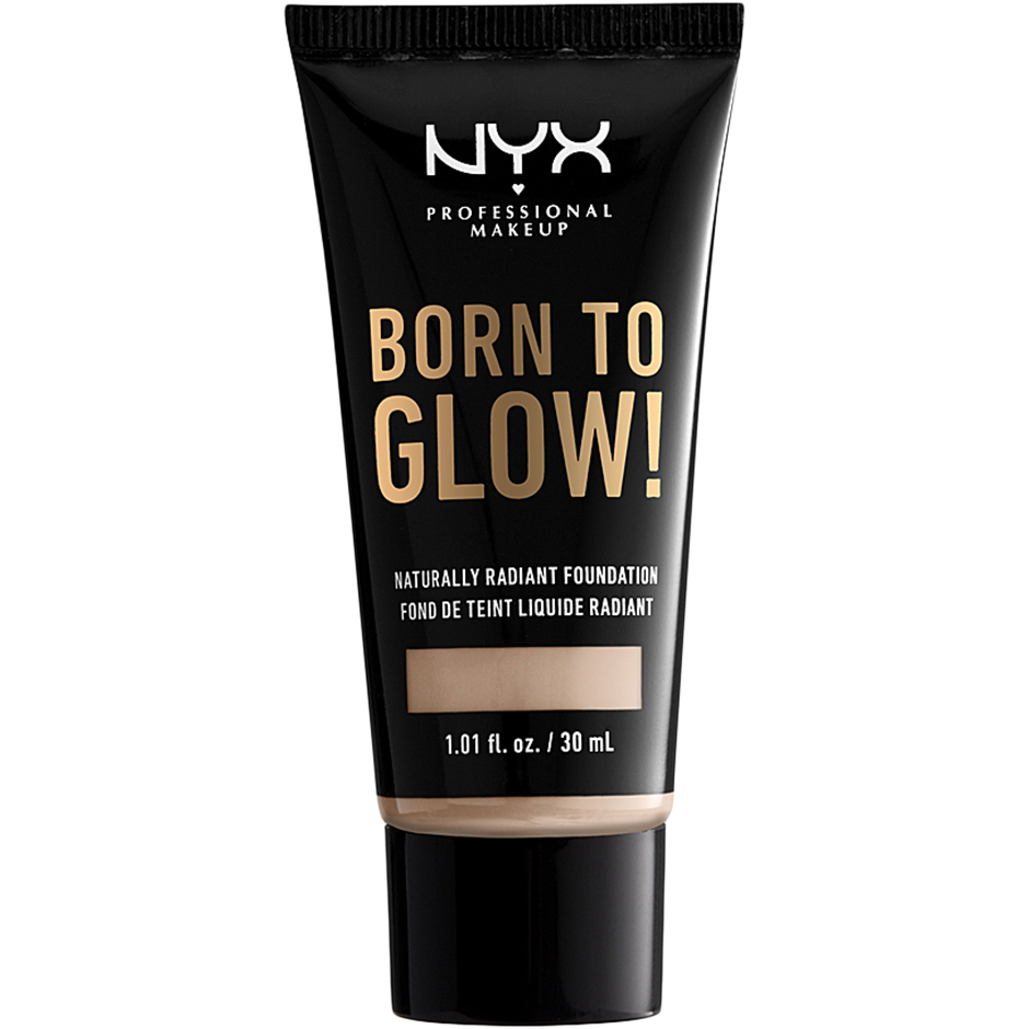 Born To Glow Naturally Radiant Foundation, NYX Professional Makeup Meikkivoiteet