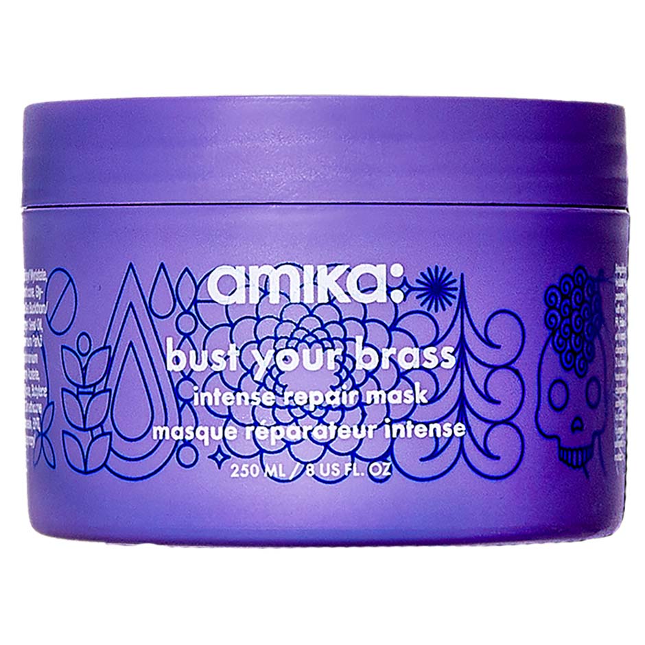 Bust Your Brass Purple Mask, 250 ml Amika Hoitavat tuotteet