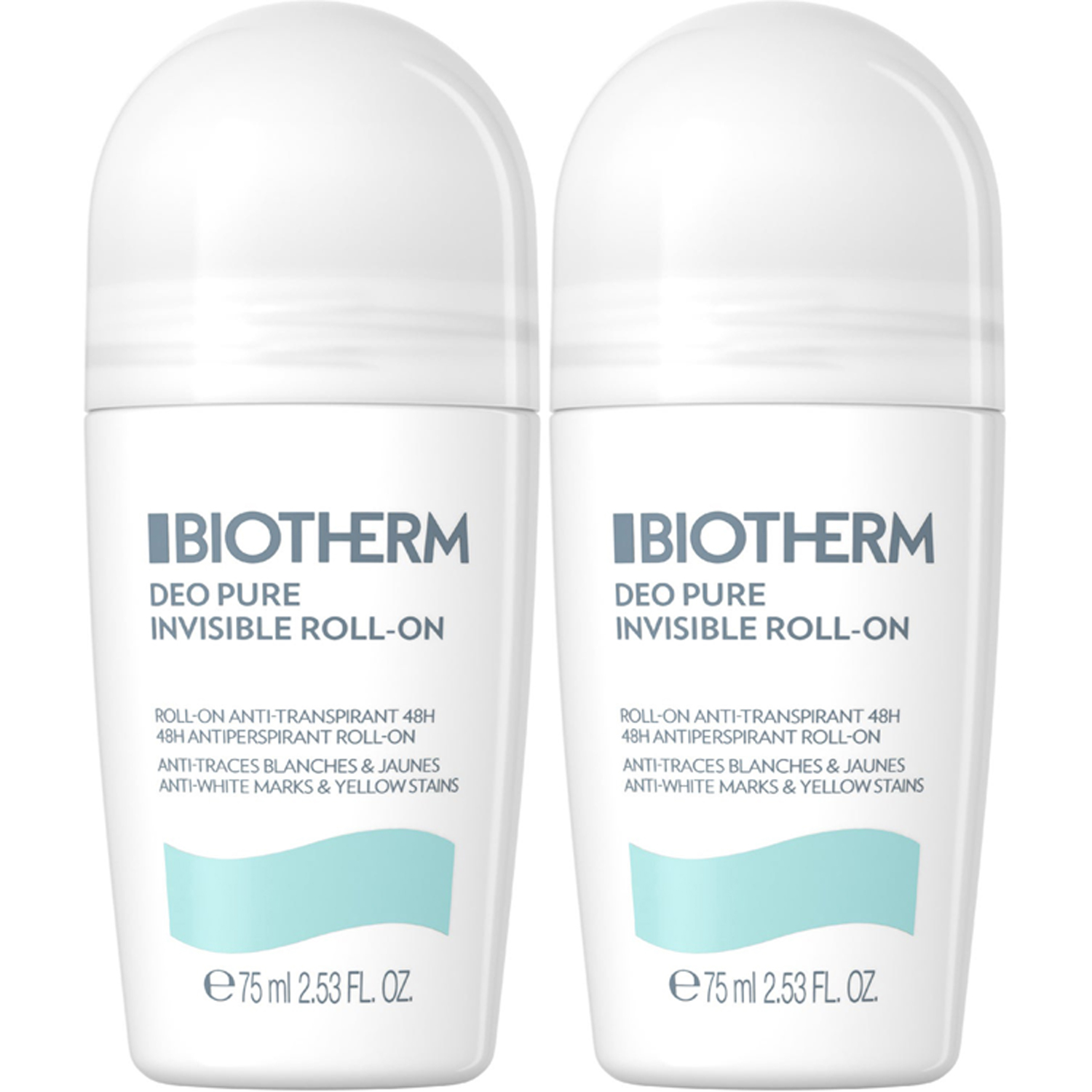 Biotherm Duo Pure Pure Invisible 48h Roll-On