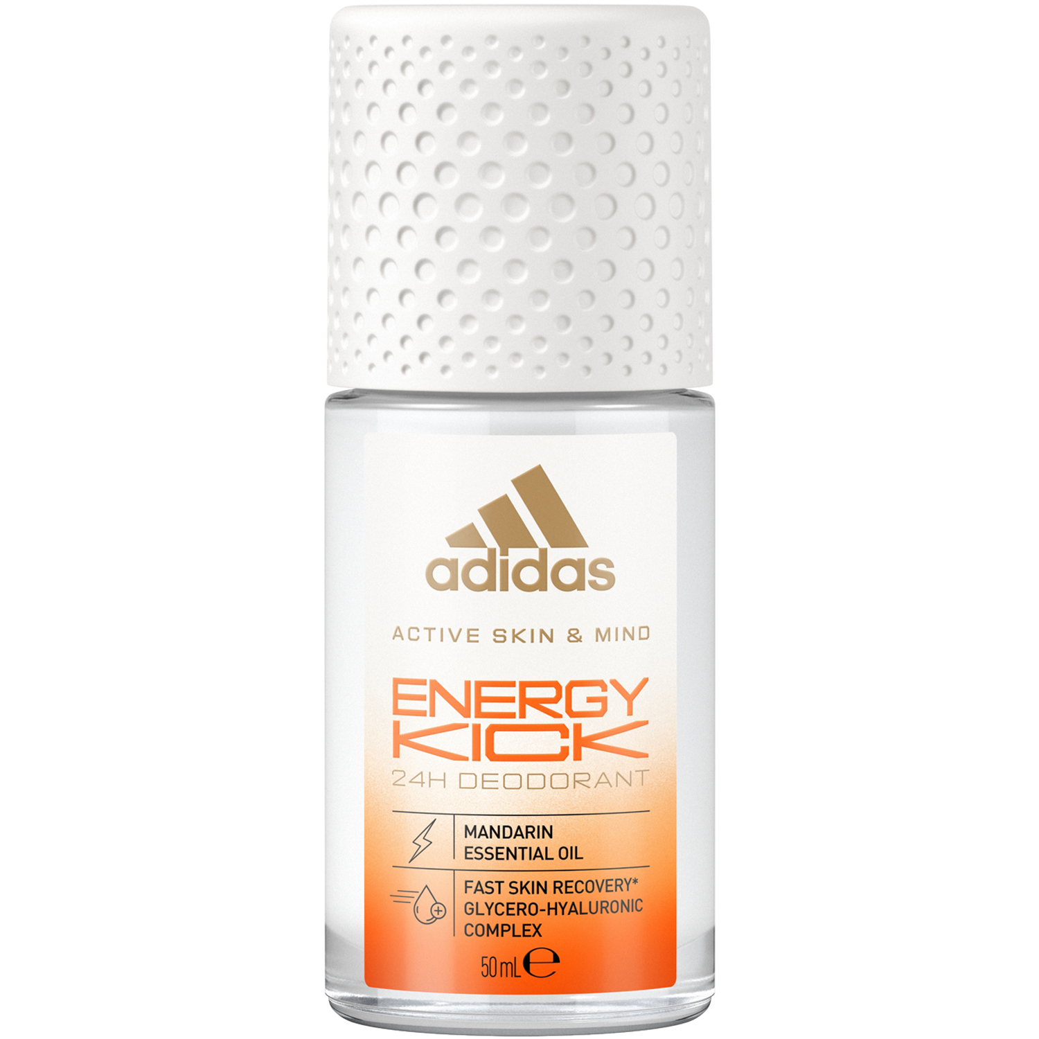 Adidas Skin & Mind Energy Kick Roll-On Deodorant - 50 ml