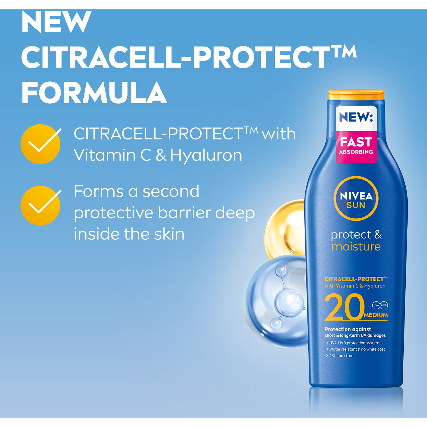 Protect & Moisture Sun Lotion SPF20