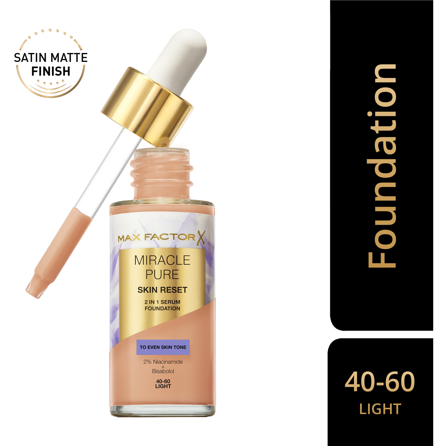 Miracle Pure 2In1 Skin Reset Serum Foundation